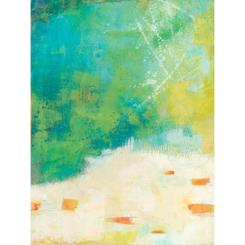 Morgan White Modern Wood Framed Art Print by Jachimiec, Sue