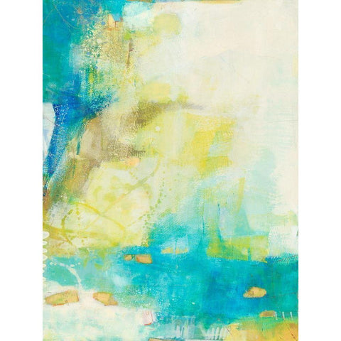 Coze White Modern Wood Framed Art Print by Jachimiec, Sue