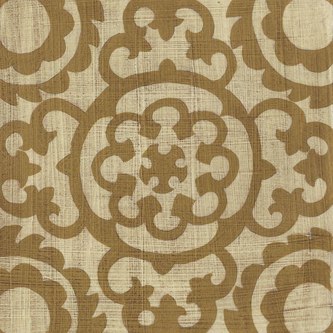 Neutral Masala IV White Modern Wood Framed Art Print with Double Matting by Zarris, Chariklia