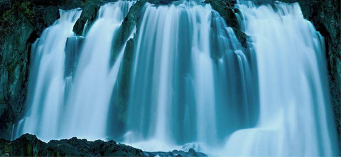 Dusk and Water II Black Ornate Wood Framed Art Print with Double Matting by McLoughlin, James