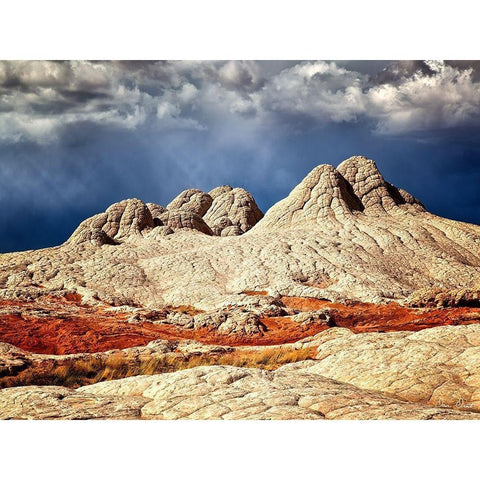 Valley Beauty I White Modern Wood Framed Art Print by Drost, David