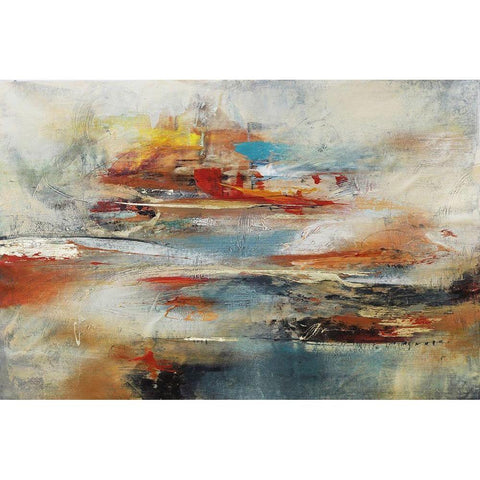 Tesiturno II White Modern Wood Framed Art Print by Villarreal, Gabriela
