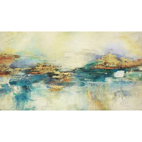 Perenne Black Modern Wood Framed Art Print with Double Matting by Villarreal, Gabriela