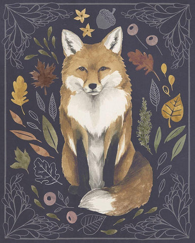 Rainbow Harvest I White Modern Wood Framed Art Print with Double Matting by Popp, Grace