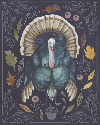 Rainbow Harvest II Black Ornate Wood Framed Art Print with Double Matting by Popp, Grace