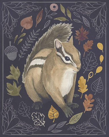 Rainbow Harvest III White Modern Wood Framed Art Print with Double Matting by Popp, Grace