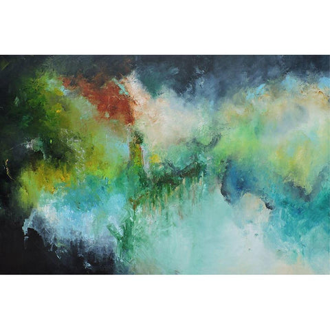 Marytiera Black Modern Wood Framed Art Print by Herrera, Leticia