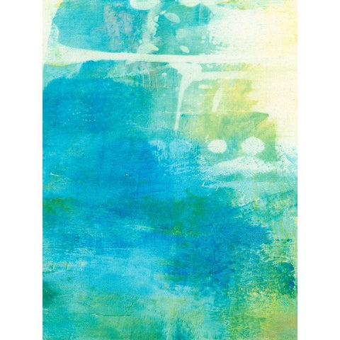 Lacuna I White Modern Wood Framed Art Print by Jachimiec, Sue