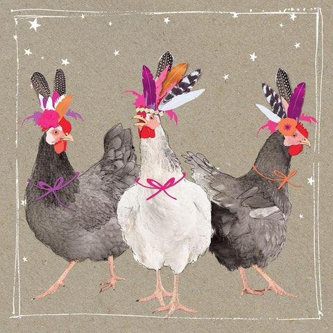 Fancy Pants Farm XI Gold Ornate Wood Framed Art Print with Double Matting by Gower, Hammond