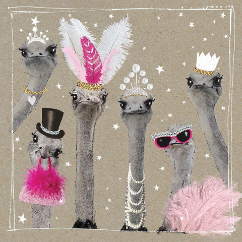 Fancy Pants Zoo V Black Modern Wood Framed Art Print with Double Matting by Gower, Hammond