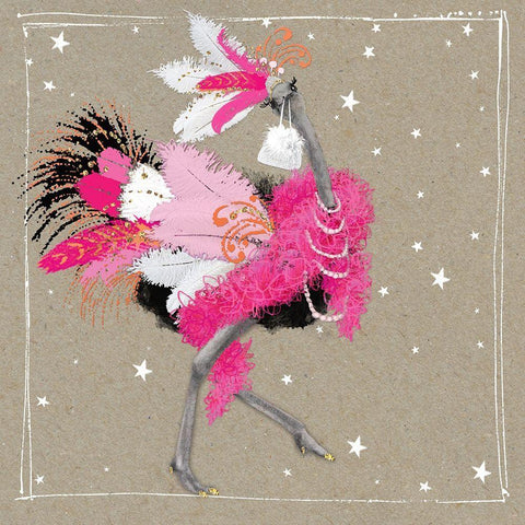 Fancy Pants Zoo X Gold Ornate Wood Framed Art Print with Double Matting by Gower, Hammond