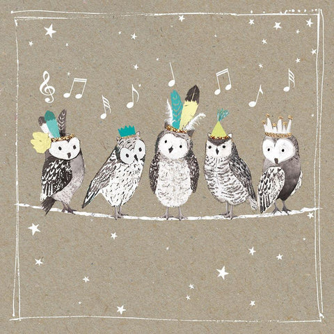 Fancy Pants Bird I Gold Ornate Wood Framed Art Print with Double Matting by Gower, Hammond