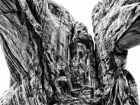 Desert Arches IV Black Ornate Wood Framed Art Print with Double Matting by Guthrie, Jenna