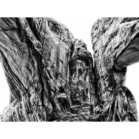 Desert Arches IV Black Modern Wood Framed Art Print by Guthrie, Jenna