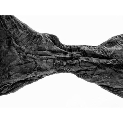 Desert Arches V White Modern Wood Framed Art Print by Guthrie, Jenna