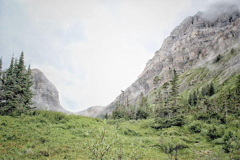 Banff I White Modern Wood Framed Art Print with Double Matting by Guthrie, Jenna