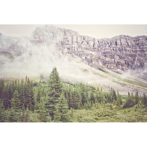 Banff III White Modern Wood Framed Art Print by Guthrie, Jenna