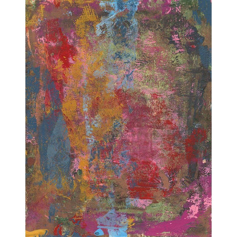 Infusion I Black Modern Wood Framed Art Print by Moore, Regina