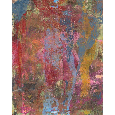 Infusion II White Modern Wood Framed Art Print by Moore, Regina