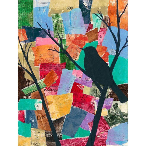 Shadow of Light III White Modern Wood Framed Art Print by Moore, Regina