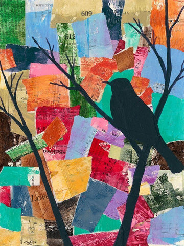 Shadow of Light III White Modern Wood Framed Art Print with Double Matting by Moore, Regina