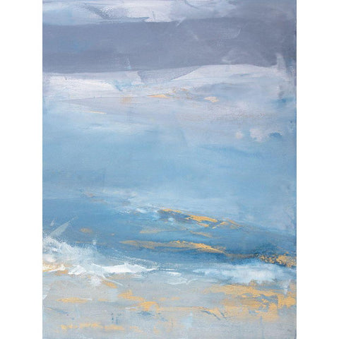 Just Before Dusk II White Modern Wood Framed Art Print by Contacessi, Julia