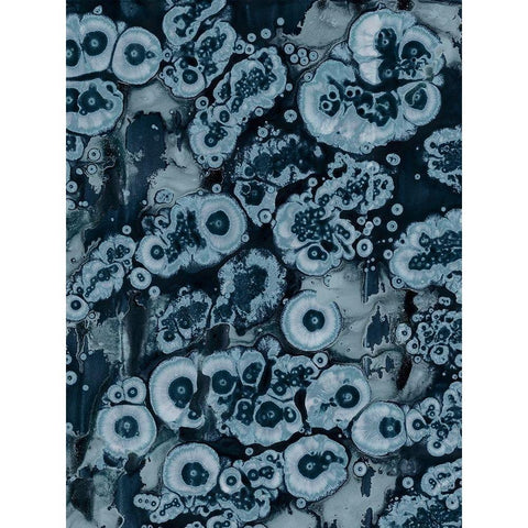 Affix IV Black Modern Wood Framed Art Print with Double Matting by Guthrie, Jenna