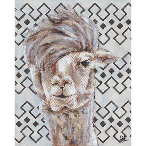 Animal Patterns II Gold Ornate Wood Framed Art Print with Double Matting by Rutledge, Jennifer