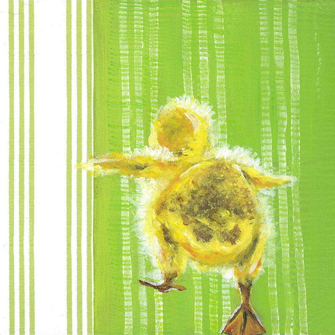 Animal Baby IV Black Ornate Wood Framed Art Print with Double Matting by Rutledge, Jennifer