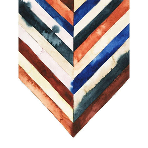 Desert Layers I Black Modern Wood Framed Art Print with Double Matting by Popp, Grace