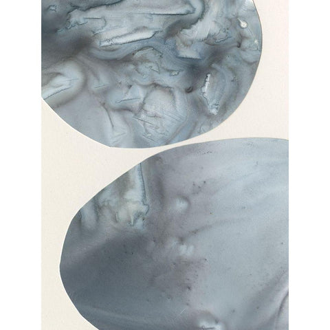 Gravitate I Black Modern Wood Framed Art Print by Borges, Victoria