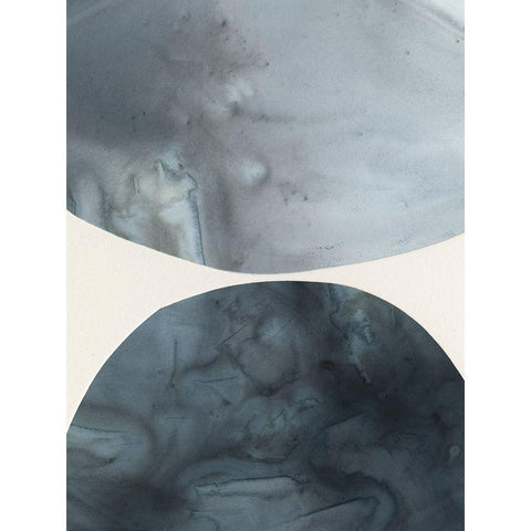 Gravitate II Black Modern Wood Framed Art Print by Borges, Victoria