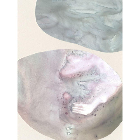 Gravitate III Black Modern Wood Framed Art Print with Double Matting by Borges, Victoria