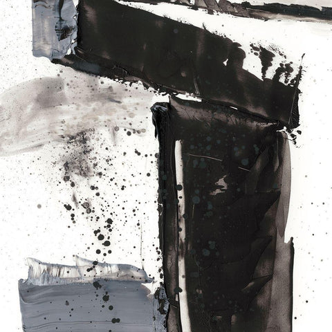 Demolition I Black Modern Wood Framed Art Print with Double Matting by Harper, Ethan