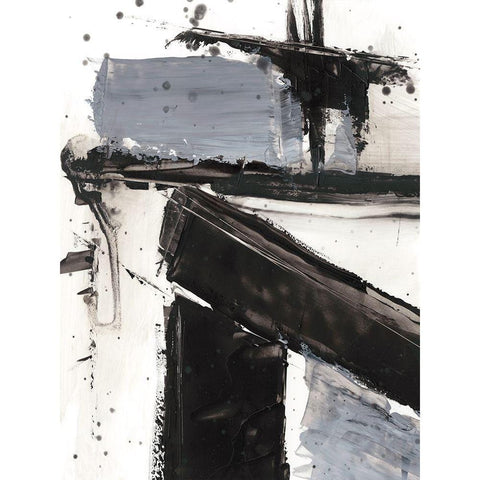 Demolition III White Modern Wood Framed Art Print by Harper, Ethan