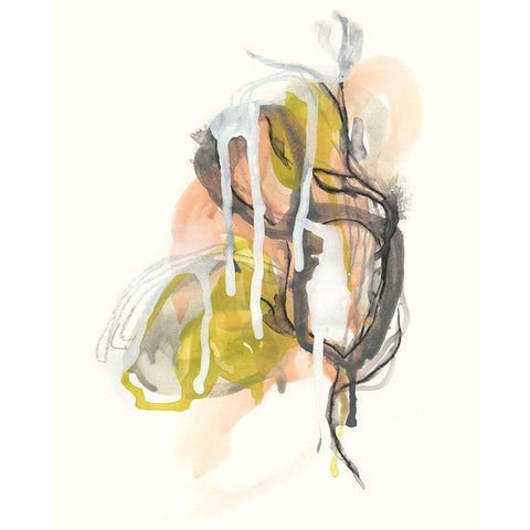 Chimera I White Modern Wood Framed Art Print by Vess, June Erica