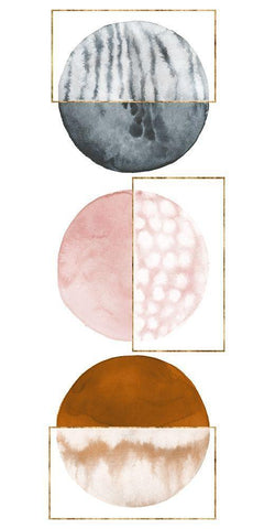 Magnified II Black Ornate Wood Framed Art Print with Double Matting by Popp, Grace