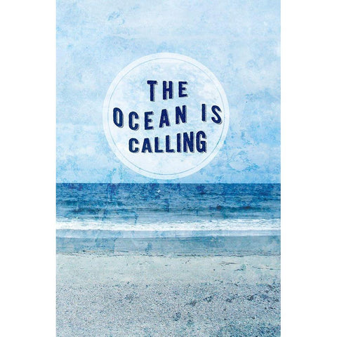 Paradise Sentiment II White Modern Wood Framed Art Print by Fagalde, Jarman