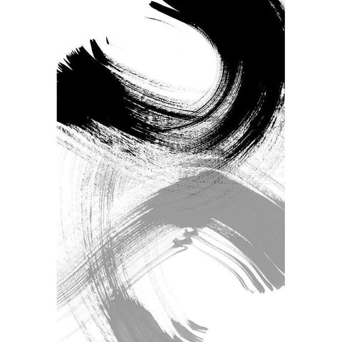 Reveal II Black Modern Wood Framed Art Print by Chandler, Sharon
