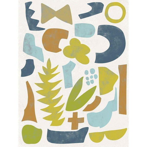 Swift I Black Modern Wood Framed Art Print with Double Matting by Zarris, Chariklia