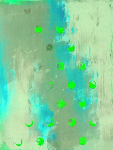 Islander II Black Ornate Wood Framed Art Print with Double Matting by Perkins, Greg