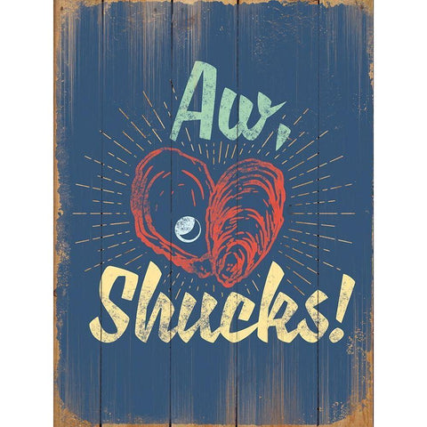 Punny Coastal II Black Modern Wood Framed Art Print with Double Matting by Brando, J.J.