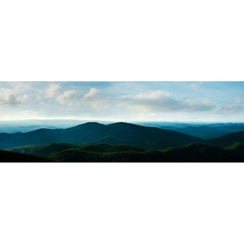 Misty Mountains V Gold Ornate Wood Framed Art Print with Double Matting by McLoughlin, James