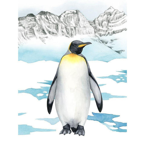 Arctic Animal I Gold Ornate Wood Framed Art Print with Double Matting by Popp, Grace