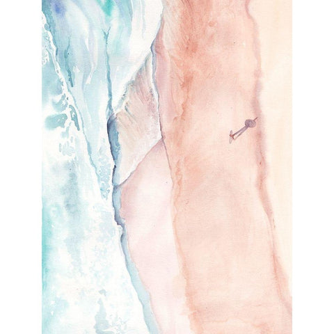 Breakthrough II Black Modern Wood Framed Art Print with Double Matting by Parker, Jennifer Paxton