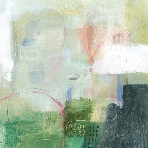 Galway I Gold Ornate Wood Framed Art Print with Double Matting by Borges, Victoria