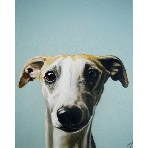 Serene Solitude White Modern Wood Framed Art Print by Coleman, Victoria