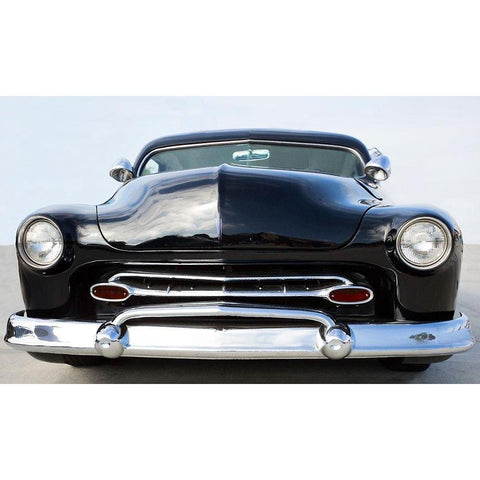 Hot Rod Black Modern Wood Framed Art Print with Double Matting by Linden, Sally