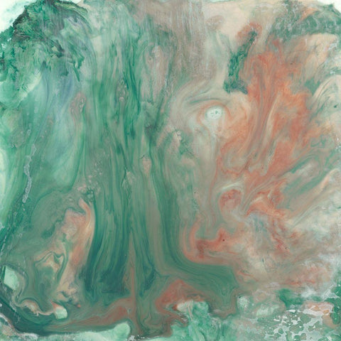 Greenbriar I White Modern Wood Framed Art Print by Stramel, Renee W.