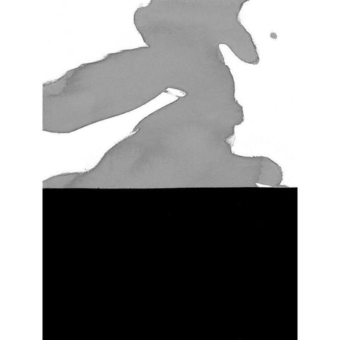 Cumulus II Black Modern Wood Framed Art Print by Delamater, Rob